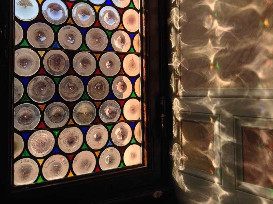 Bleiglas Lichtbrechung