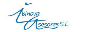 Logotipo de Binova Asesores SL en letra cursiva azul