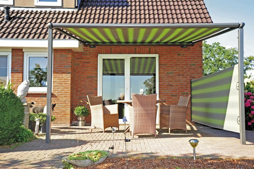 Terrassenüberdachung mit Markise