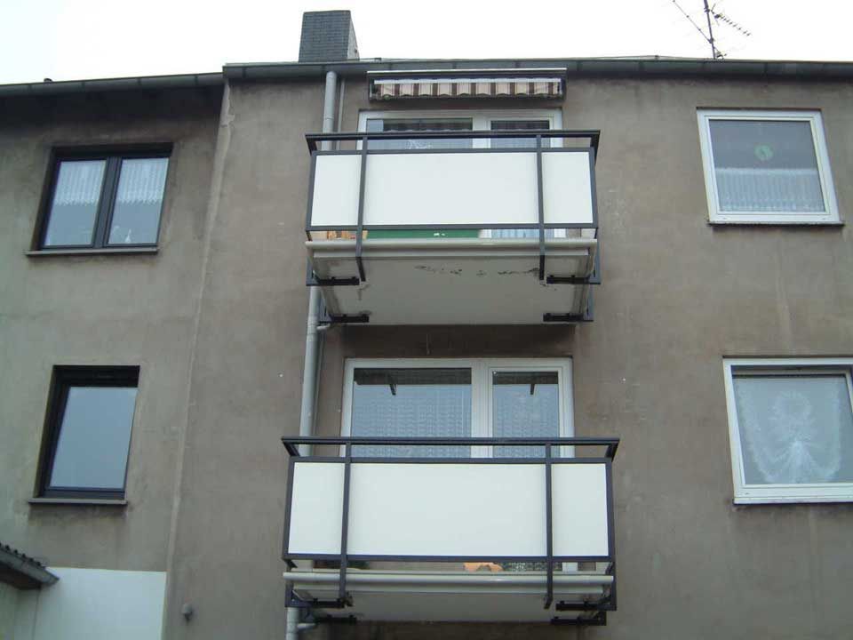 Aluminium-Balkongeländer TYP CBC select schwarz