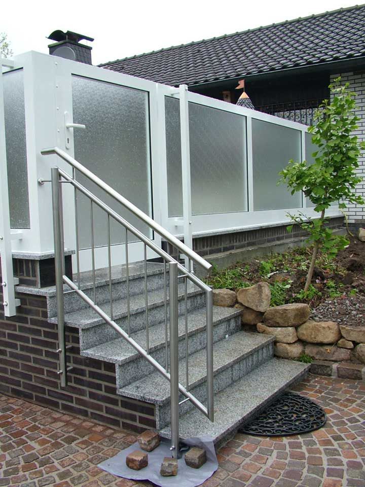 Edelstahl Geländer