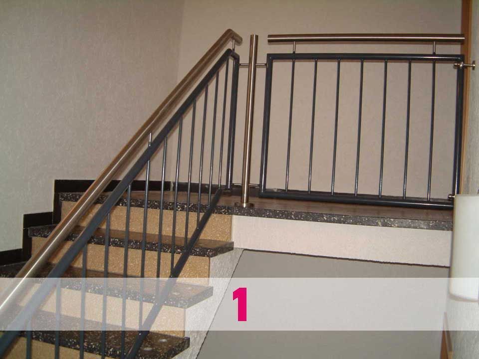 Edelstahl Treppengeländer