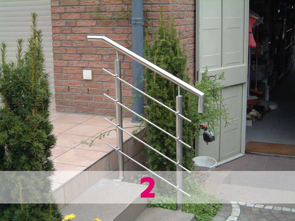 Edelstahl Treppengeländer