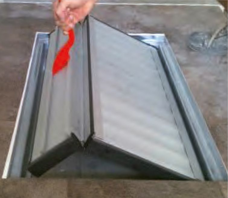 Installation des Flutschotts INTEGRA