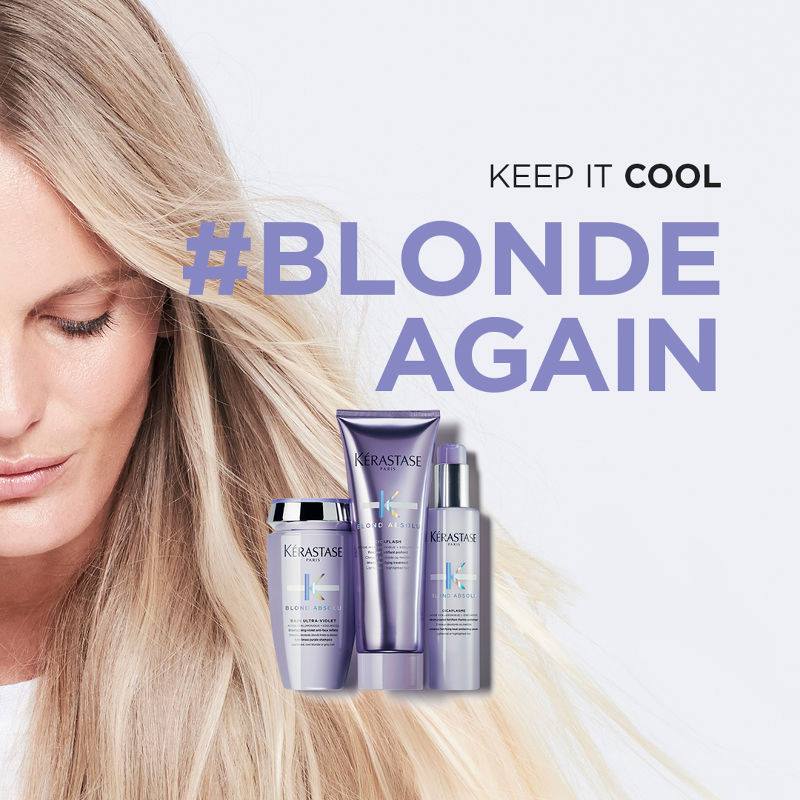 Soins Kérastase couleur blond