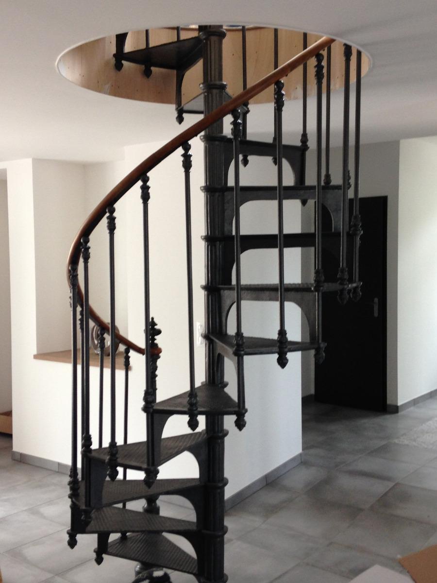 Rénovation escalier fer forgé