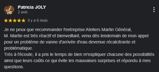 Avis de Patricia