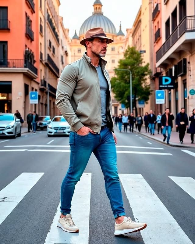 Hombre con tabaco en la mano