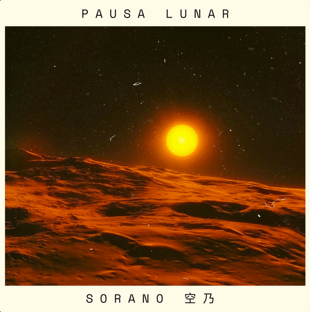 Una imagen de un planeta con las palabras pausa lunar en él