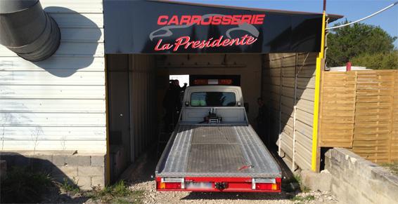 Carrosserie La Présidente - Aix-en-Provence - Réparation 