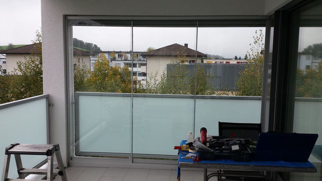 Balkonschiebeanlagen - Glasteam GmbH - Döttingen