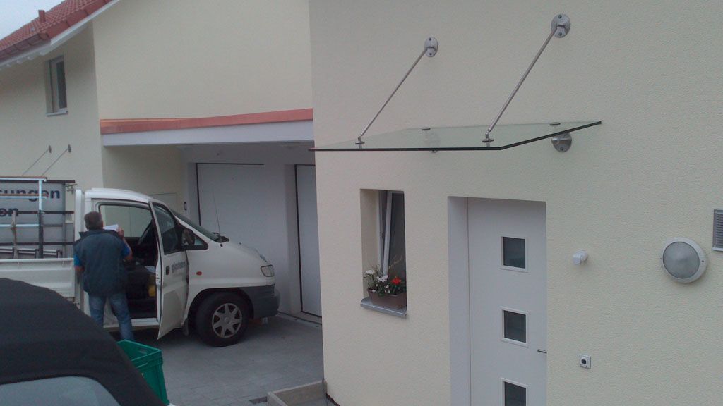 Vordach - Glasteam GnbH - Döttingen