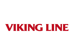 Punainen Viking Linen logo valkoisella taustalla
