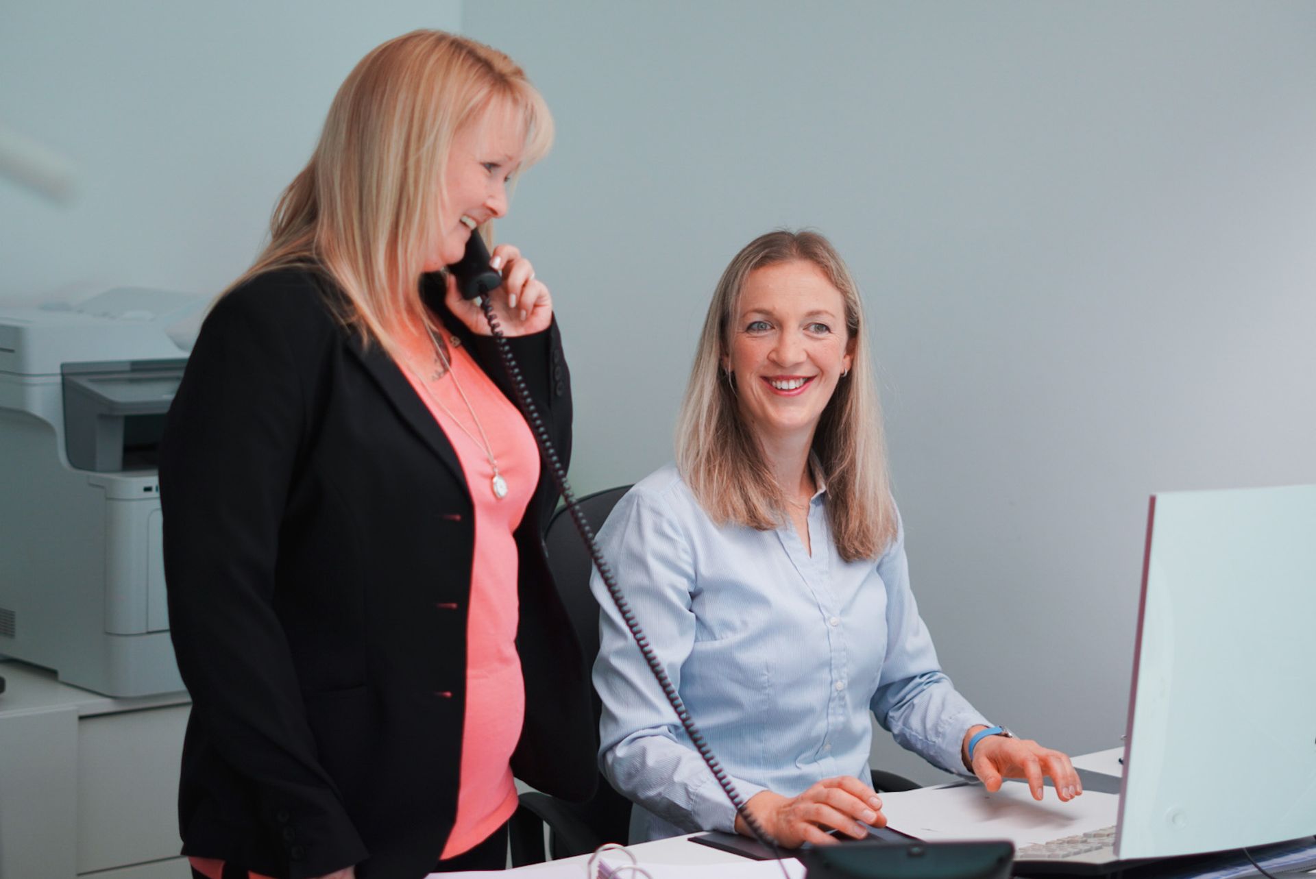 Kundenservice in der Kanzlei Burgmans