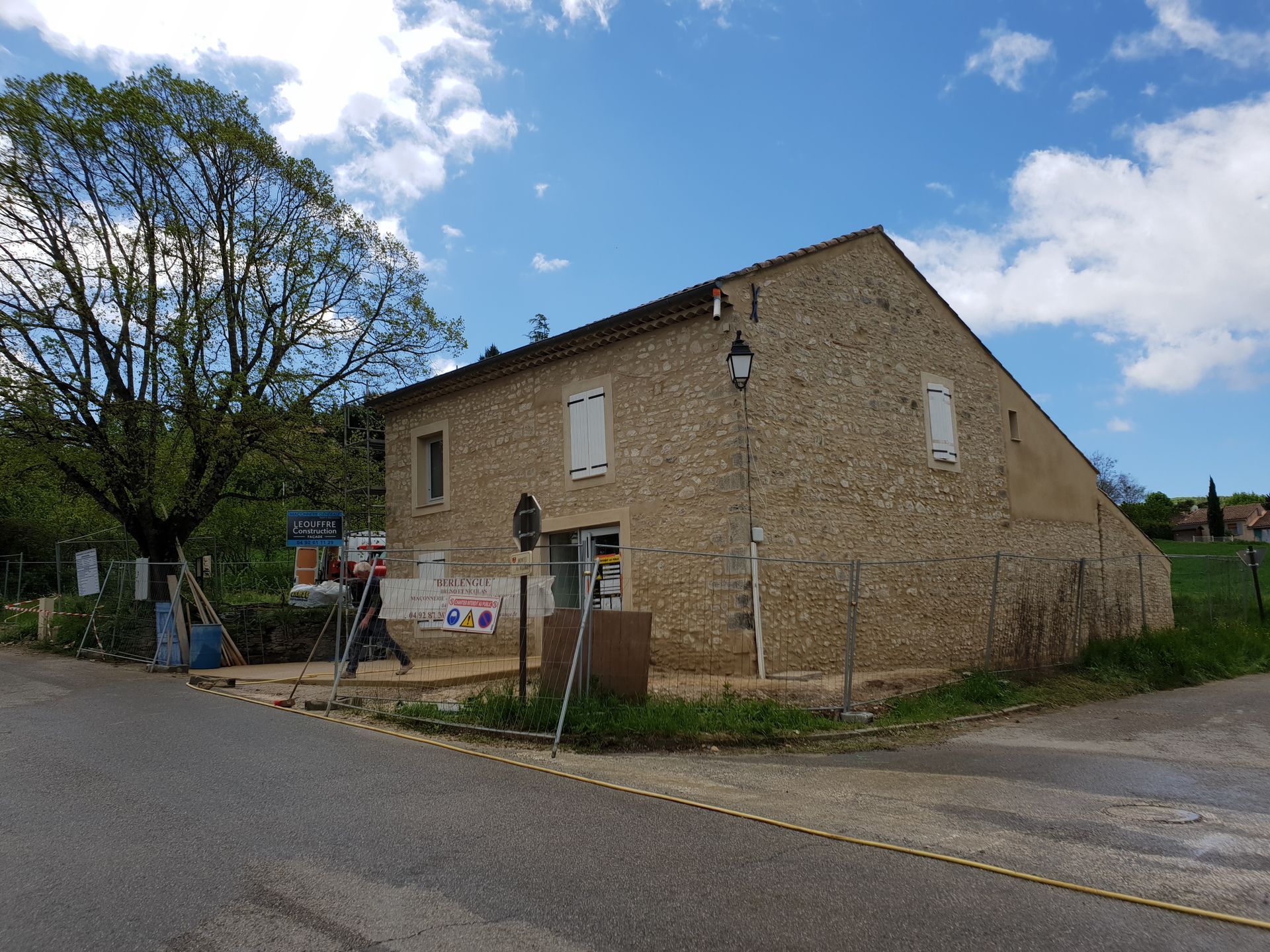 Rénovation de façade en pierre