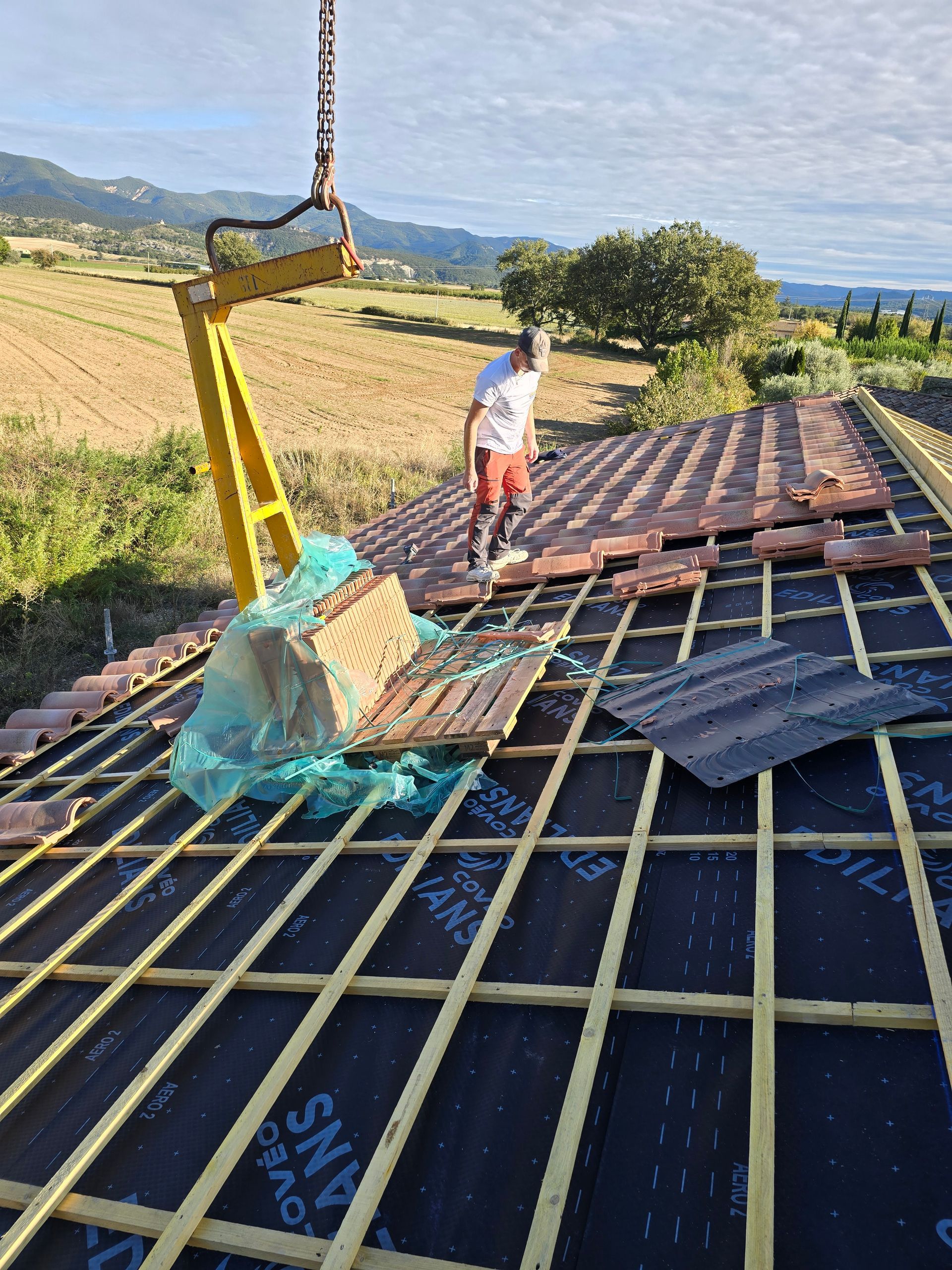 Travaux de toiture
