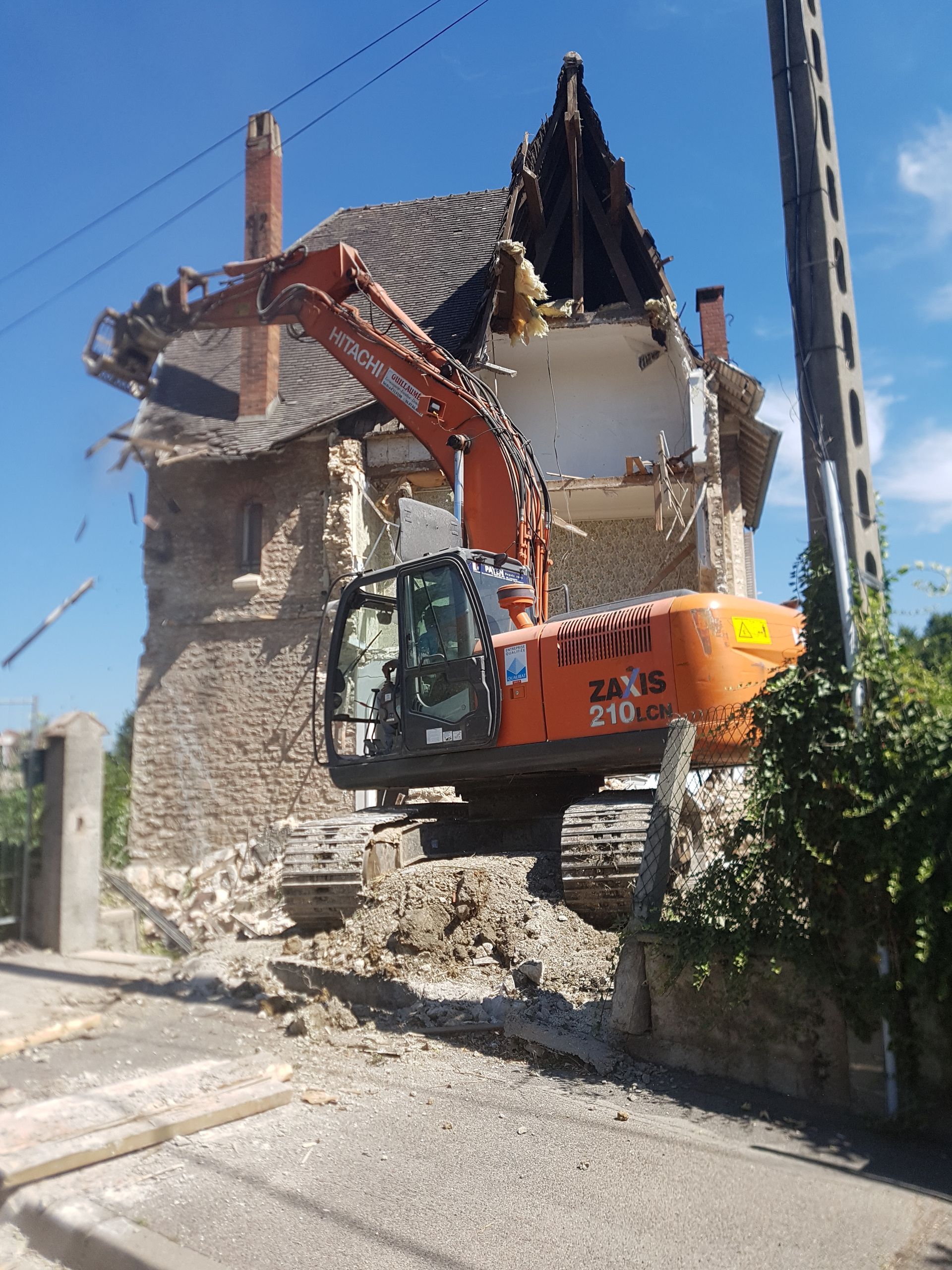 Travaux de démolition en Île-de-France
