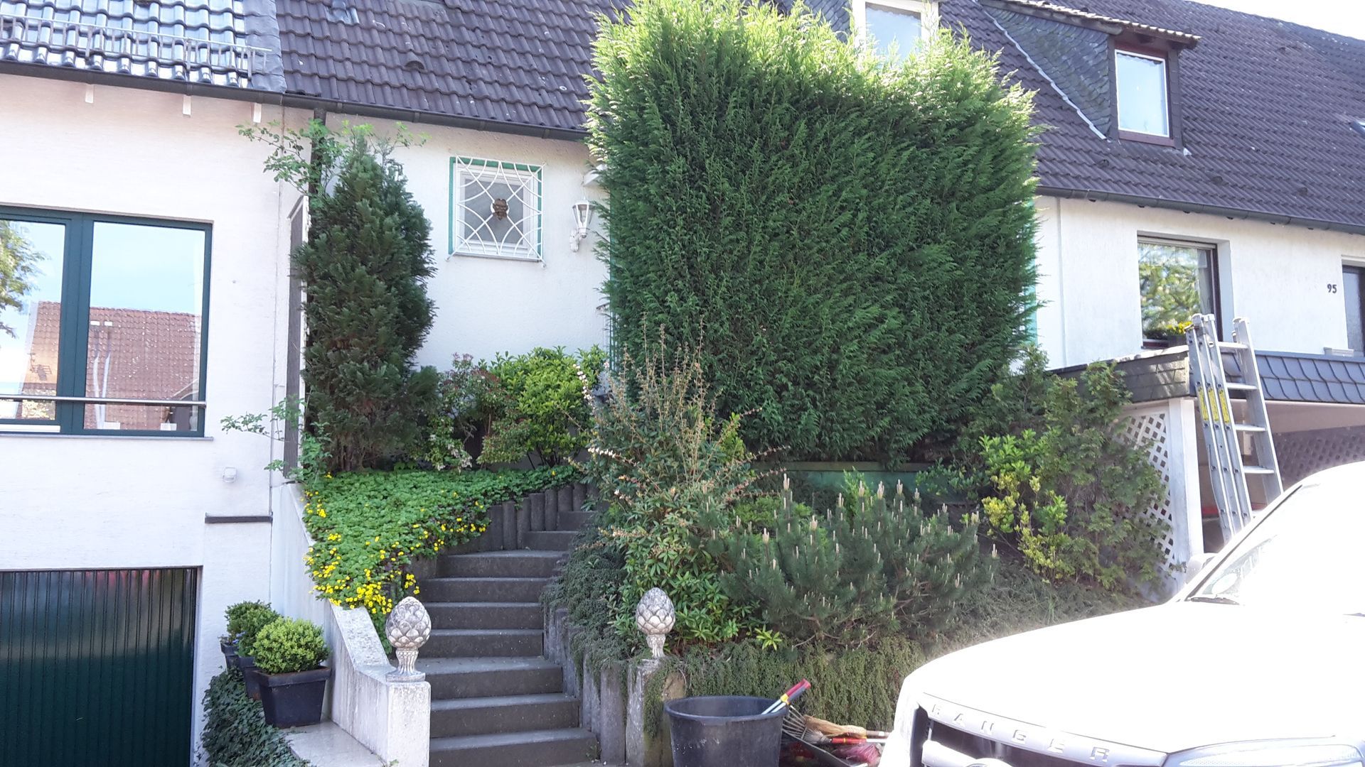 Volker Hahn Garten- und Landschaftsbau, Gartenweg und Hecke