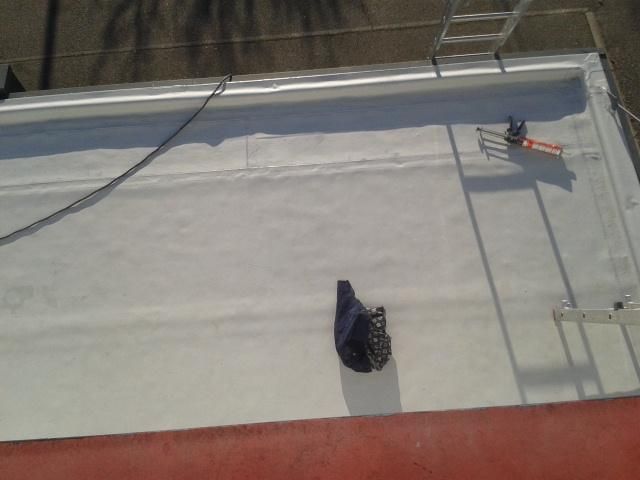 Étanchéité en cours