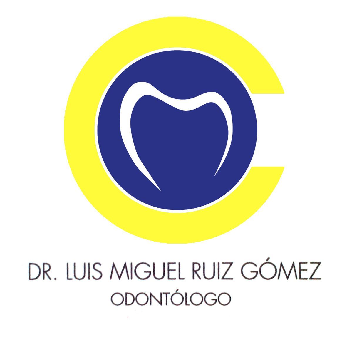 A logo for dr. luis miguel ruiz gomez