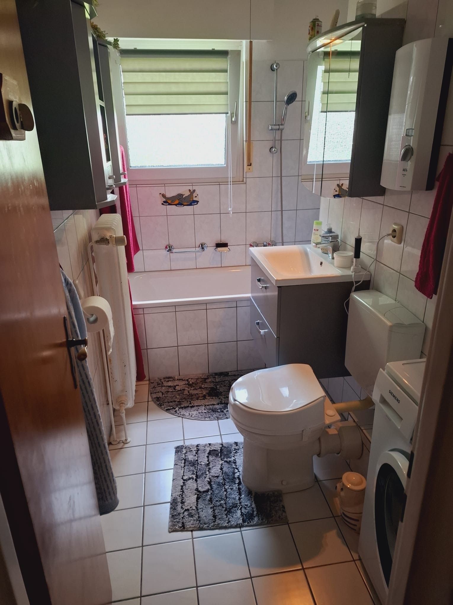 Vorher-Beispielbild barrierefreier Badumbau