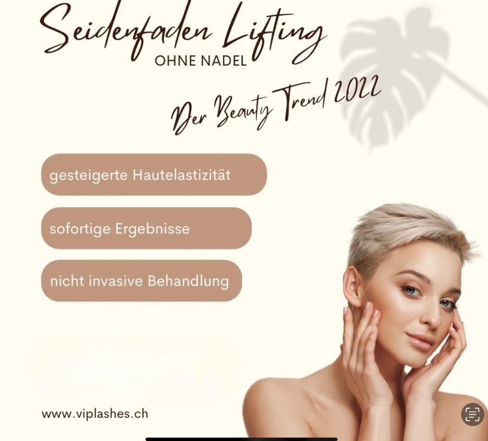 Seidenfadenlifting Infobanner