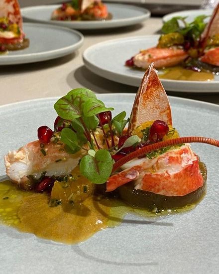 Assiette produits de la mer