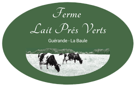 Logo Ferme Lait Prés Verts