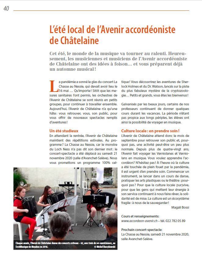 Avenir Accordéoniste Châtelaine
