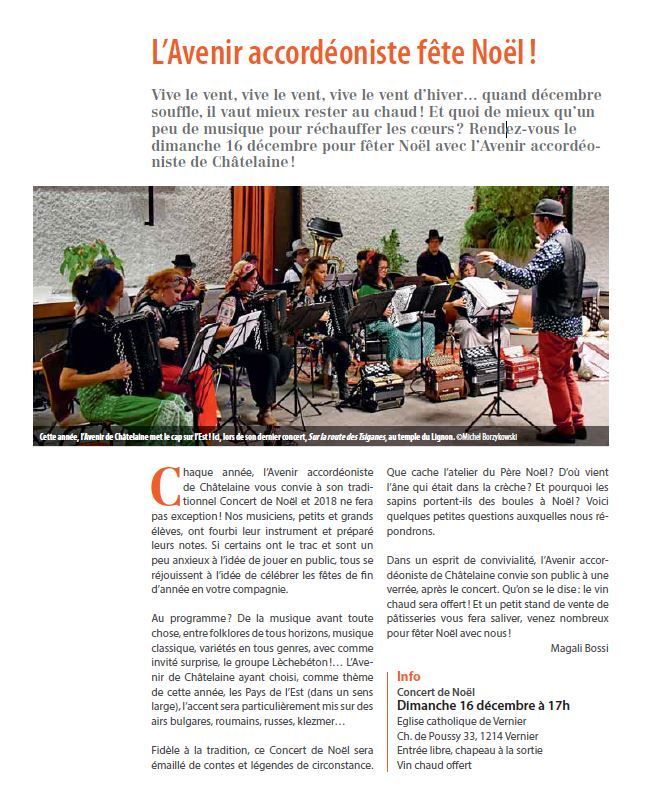 Avenir Accordéoniste Châtelaine
