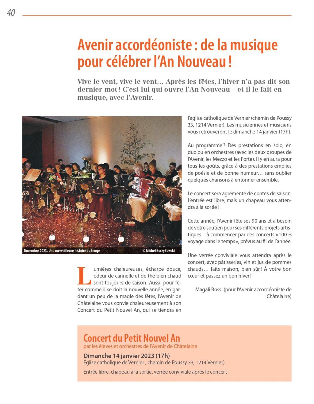 Avenir Accordéoniste Châtelaine
