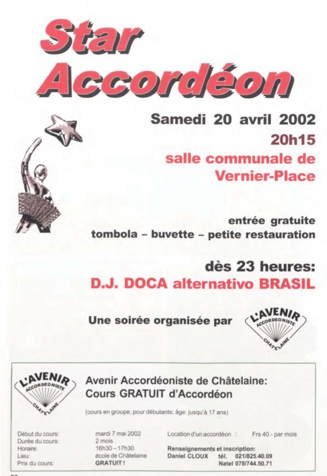 Avenir Accordéoniste Châtelaine