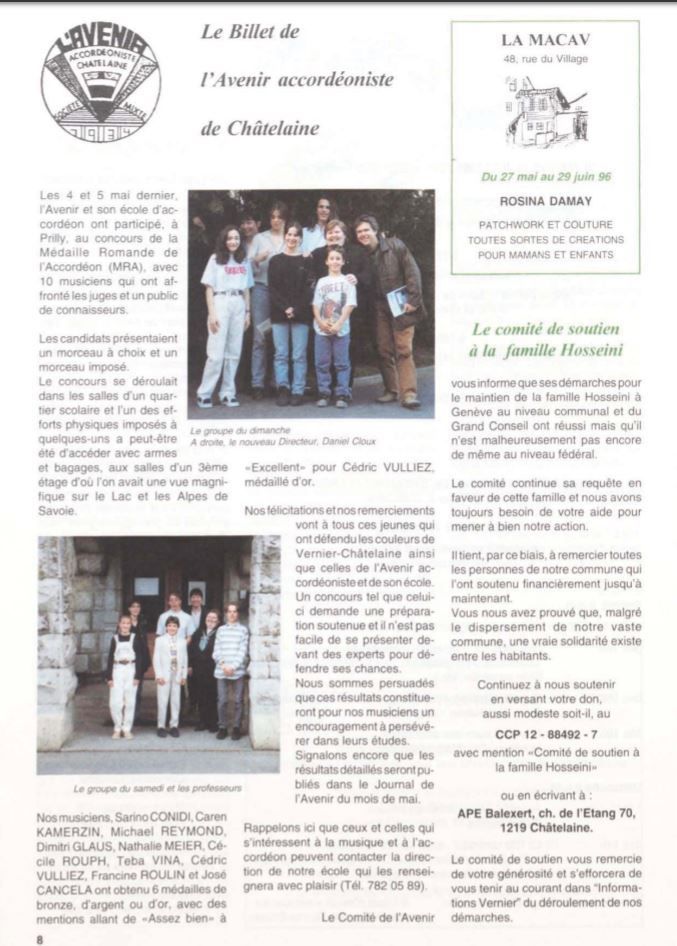 Avenir Accordéoniste Châtelaine
