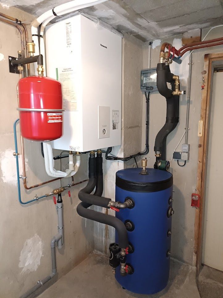 Pompe à chaleur pour chauffage central