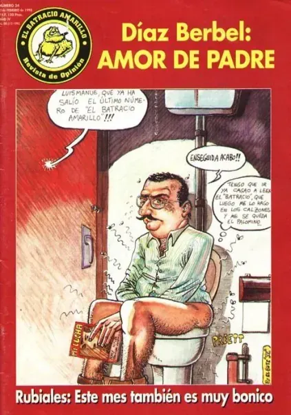 Portada  El batracio Amarillo
