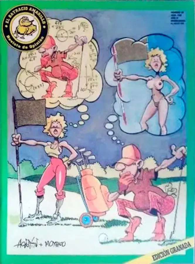 Portada  El batracio Amarillo