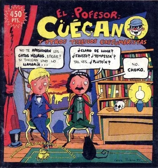 Portada  El batracio Amarillo