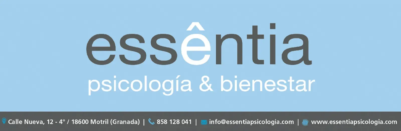 Logotipo azul de