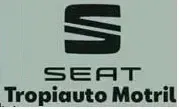 Logotipo del concesionario SEAT Tropiauto Motril en negro sobre fondo claro.