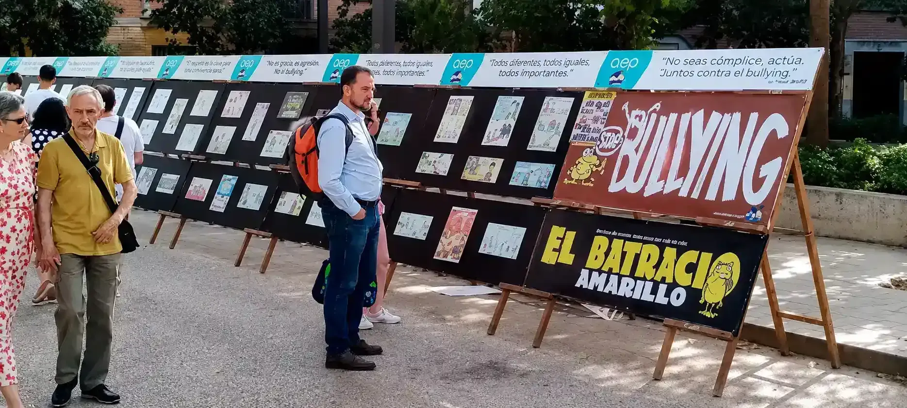 Portada  El batracio Amarillo