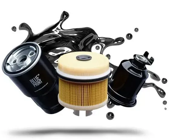 Existem muitos tipos diferentes de filtros de óleo flutuando no ar.