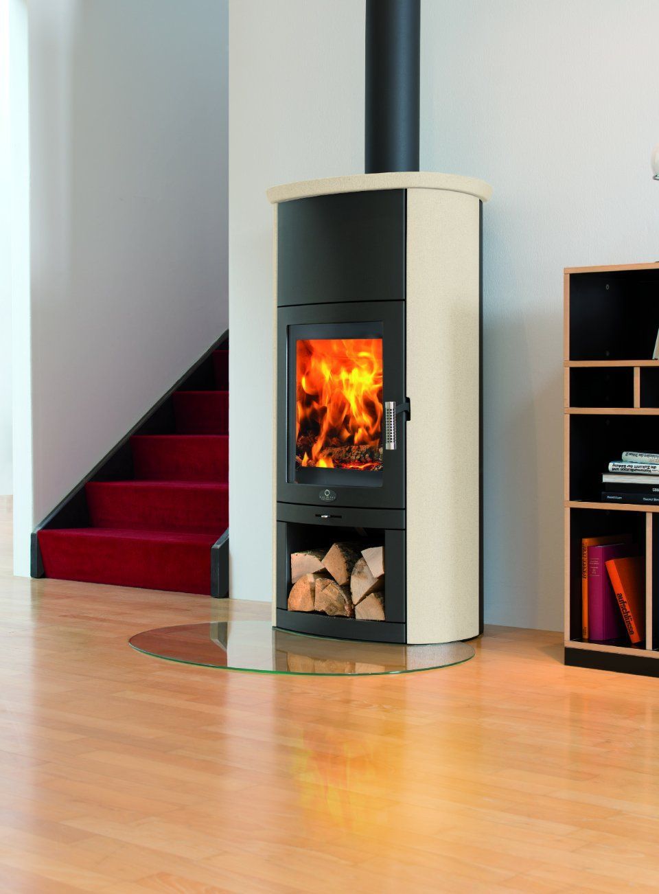 Kaminofen Max Blank Toulouse SP creme glatt