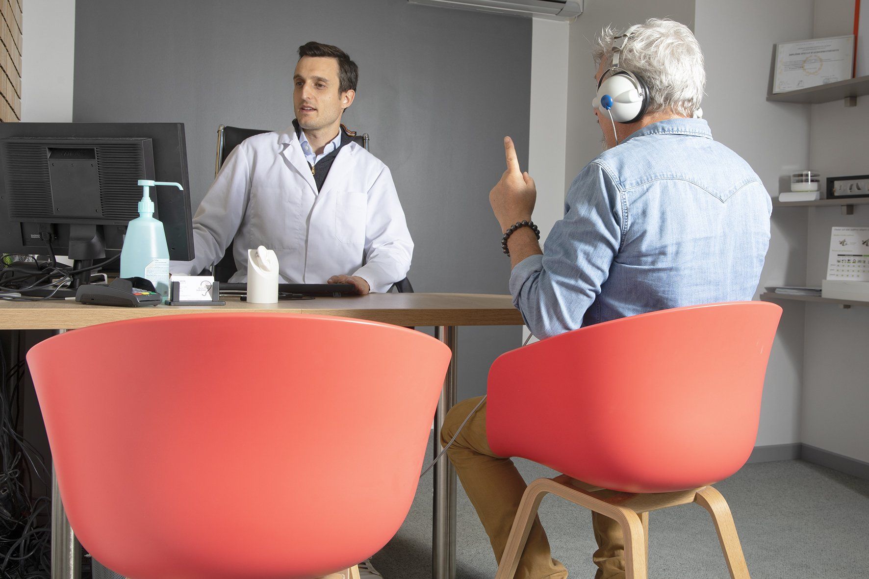 Monsieur Nadal en bilan auditif