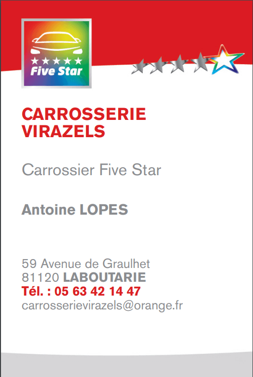 Carte de visite de M. LOPES.