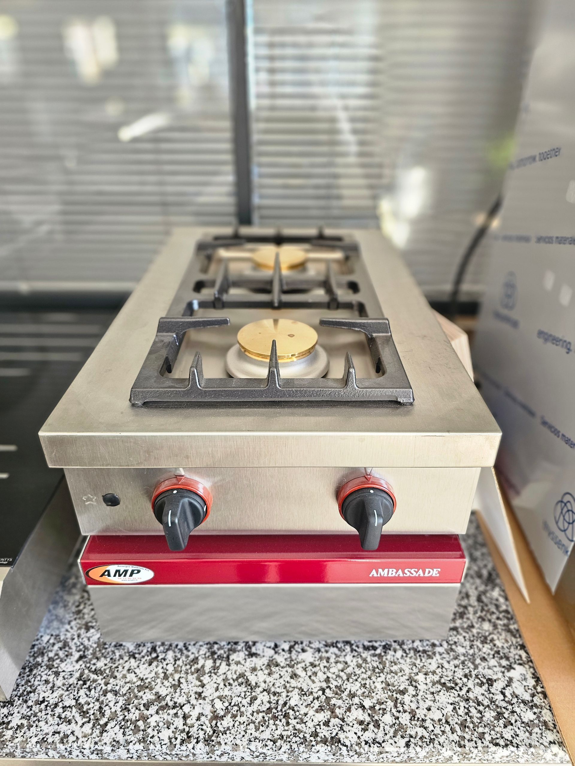 Une plaque de cuisson