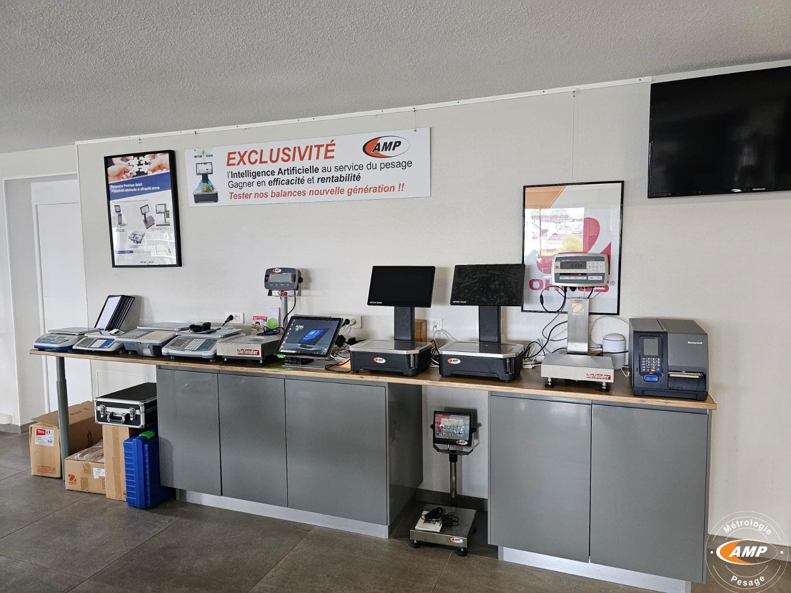 Matériel de pesage