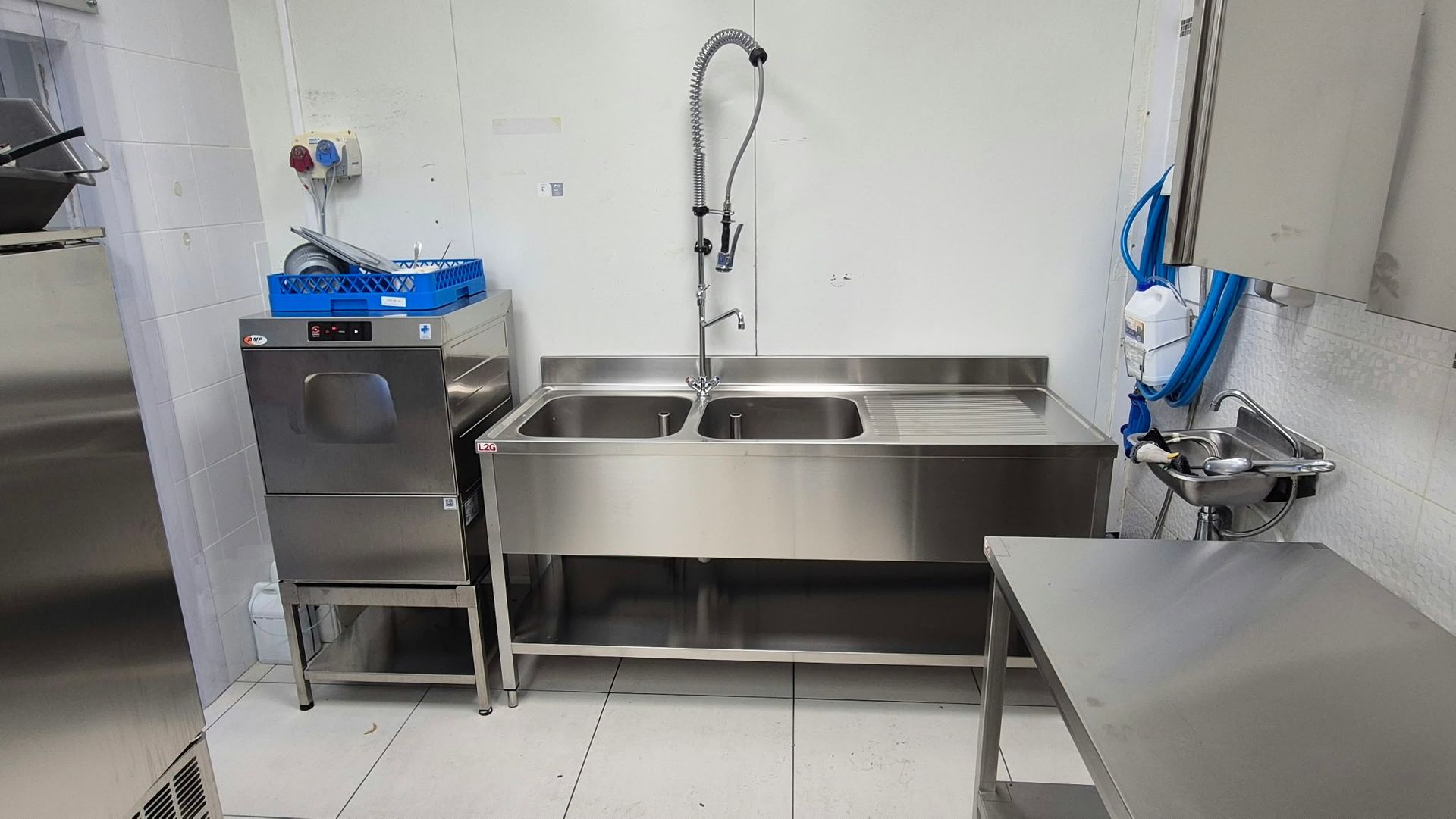 Des plans de travail en inox