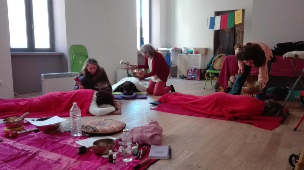 Séance collective en intérieur