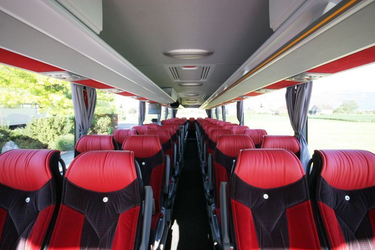 Innen Mercedes-Benz Komfortfernreisecar - Rheintal Reisen Sieber