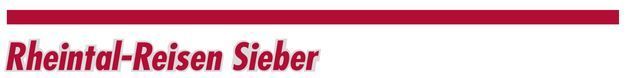 Briefkopf - Sieber Rheinthal Reisen Diepoldsau